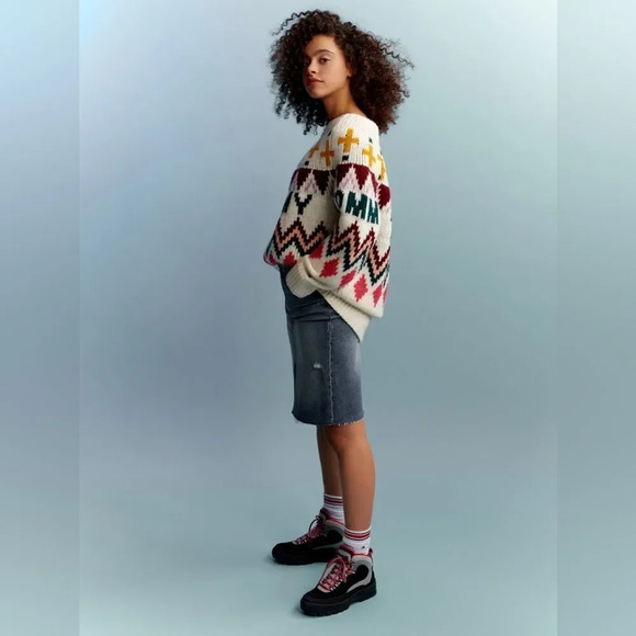 TOMMY FAIR ISLE SWEATER SMALL - Picture 16 of 16